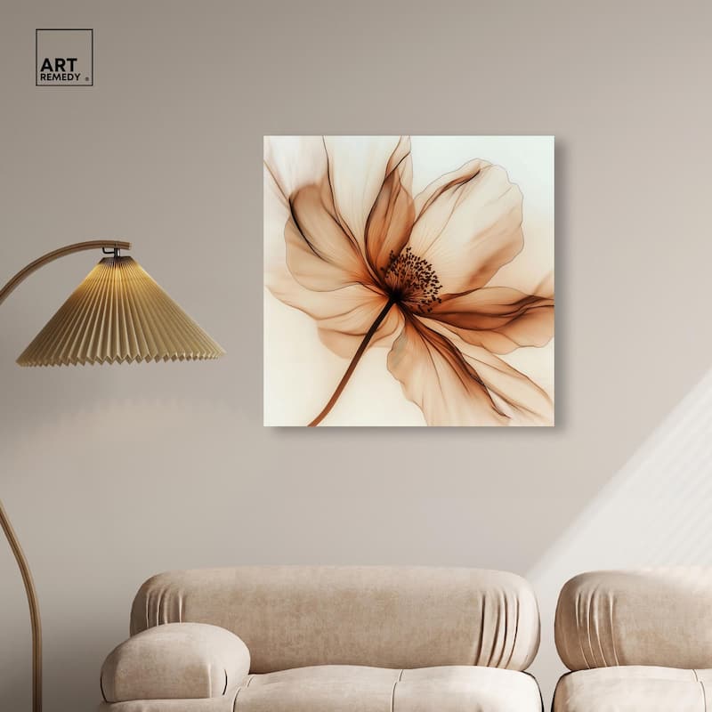 Fragile Elegance I Canvas by Art Remedy, Gallery Wrapped