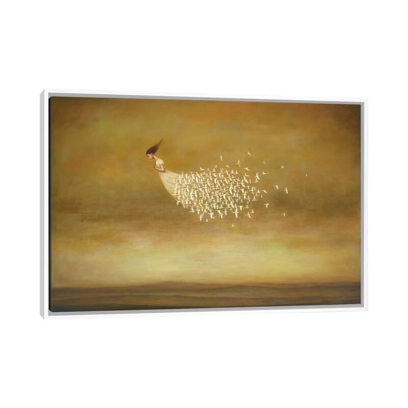 iCanvas "Freeform" by Duy Huynh Framed Canvas Print - White - 18x26
