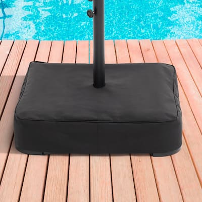 BONOSUKI 320LBs Heavy Duty Patio Market Umbrella Base
