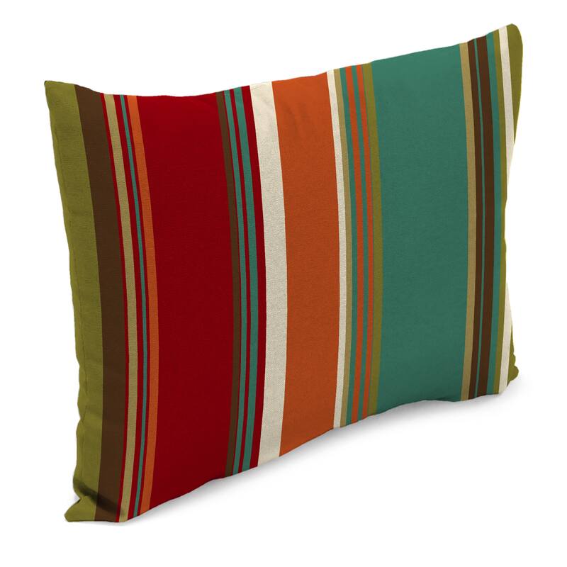 18" x 12" Outdoor Lumbar Throw Pillow - Set of 2 - 12'' L x 18'' W x 4'' H