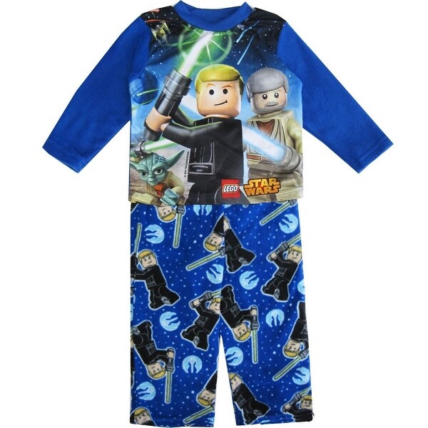 Shop Lego Star Wars Little Boys Blue Long Sleeve Two Piece Pajama