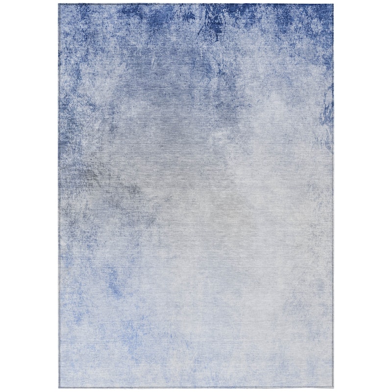 HomeRoots Ombre Transitional Rectangle Outdoor Rug