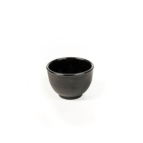 Cast Iron Brown Cup - 3.25" x 2.25"