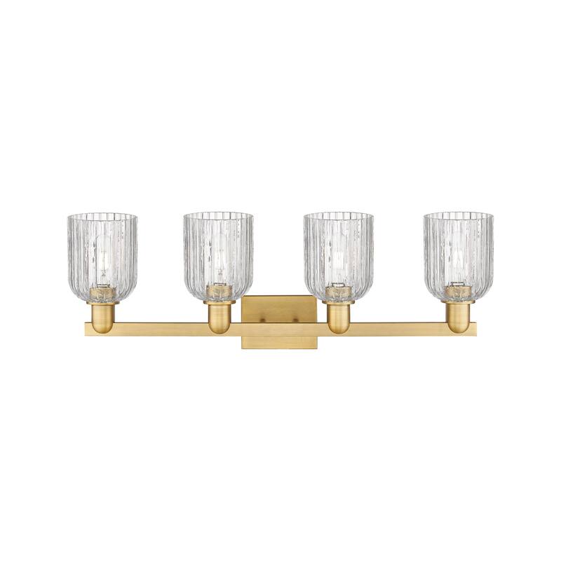 Innovations Lighting Downtown Urban - Bridal Veil - 4 Light 32" Bath Vanity Light