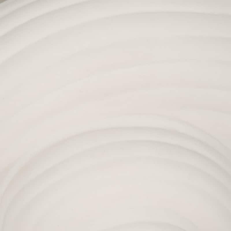 Sagebrook Home Stoneware White Coastal Novelty Shell Planter