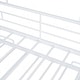 preview thumbnail 4 of 38, Metal Twin Size House Bed with Trundle and Built-in Shelf and Grid,Kids and Baby