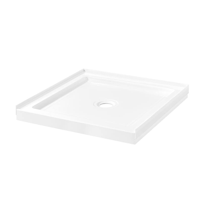 Adena White Shower Base 60x36 in white