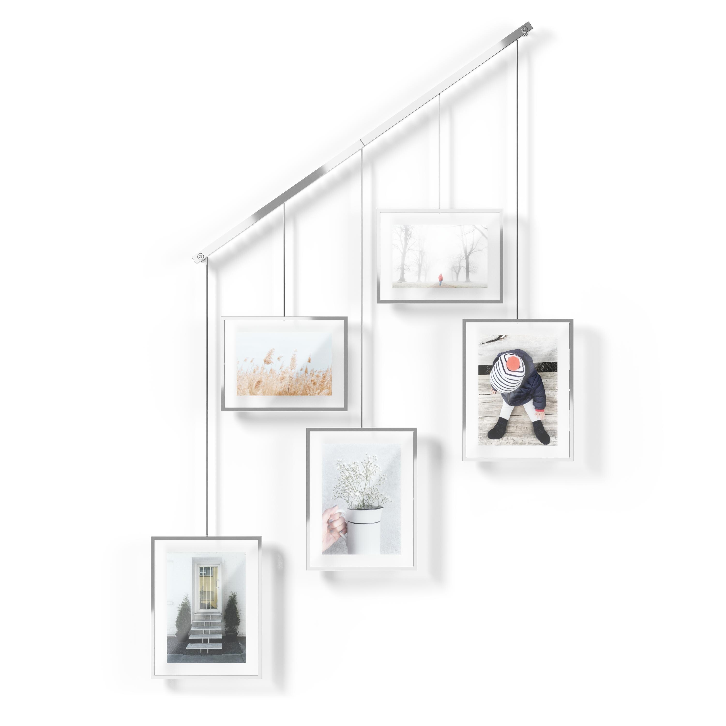 お歳暮 のし Display Photo Metal Modern EXHIBIT Umbra - Beyond & Bath Bed 置物