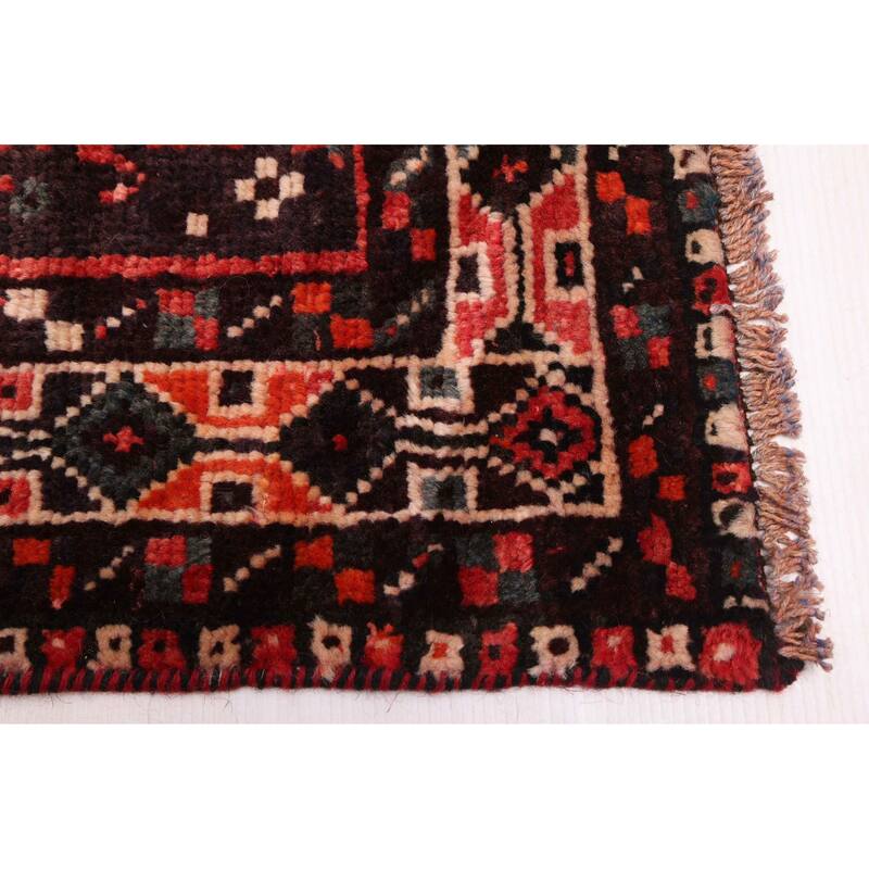 ECARPETGALLERY Hand-knotted Melis Light Red Wool Rug - 6'4 x 9'8