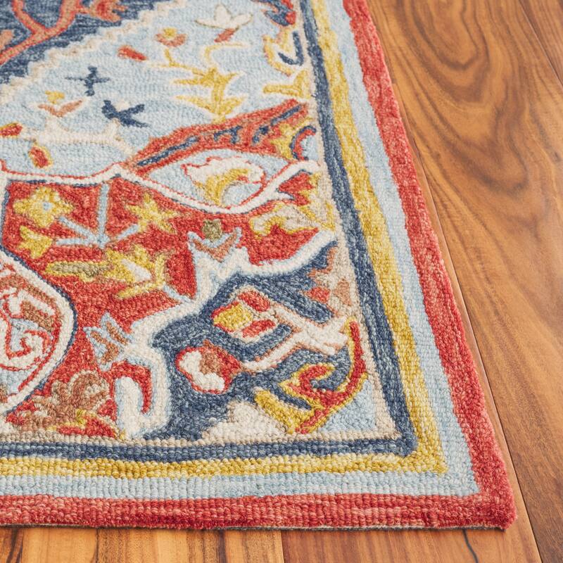 SAFAVIEH Handmade Metro Saveta French Country Wool Rug