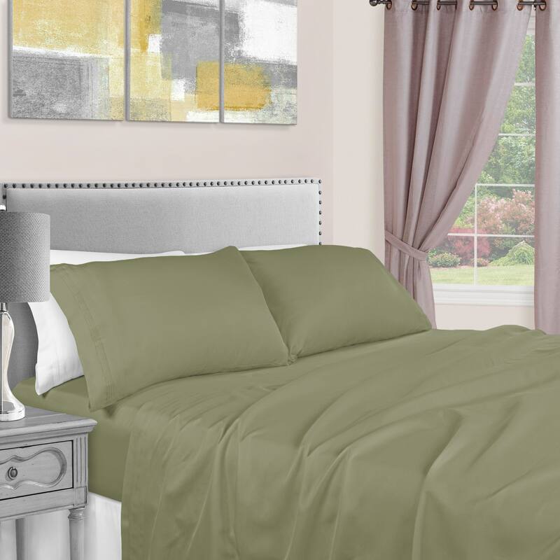Superior Egyptian Cotton 1500 Thread Count Bed Sheet Set
