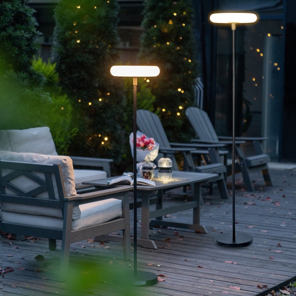 Outdoor Modern Solar Floor Lamp for Patio