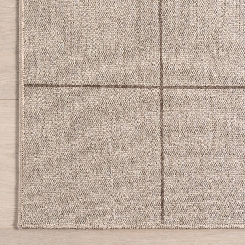 Nuloom Calandra Checkered Machine Washable Area Rug