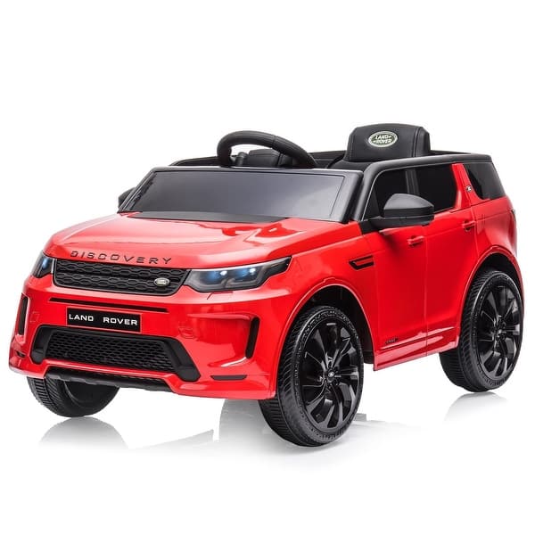 slide 2 of 16, Licensed Land Rover Kids Electric Car, Ride On Car Red