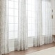 preview thumbnail 21 of 35, Chanasya Printed Crosshatch Light Filtering Kitchen Bedroom Window Curtain (Set of 2)