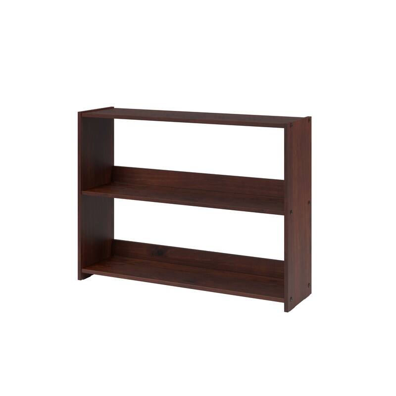 Bookcase in Dark Cappuccino - Cappuccino