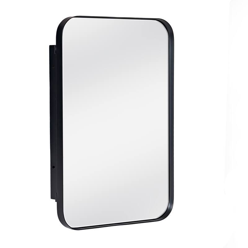 24"H x 16"W Recessed or Surface Mount Framed Medicine Cabinet