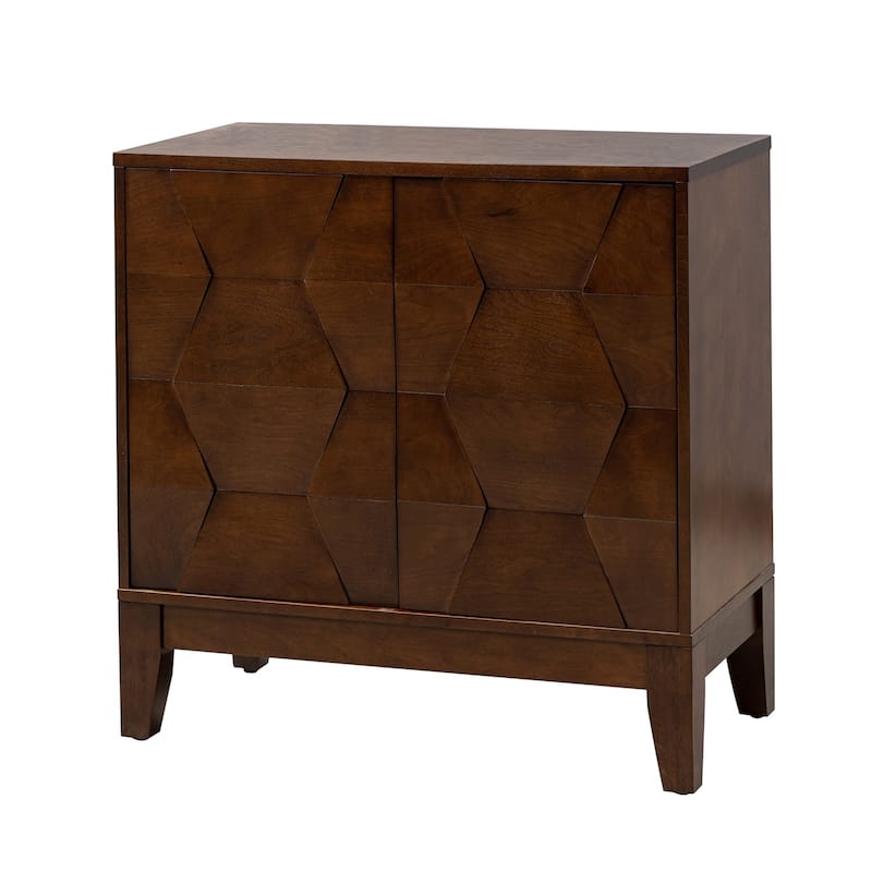 Martina Modern 2-door Ample Storage Cabinet With Adjustable Shelves By HULALA HOME