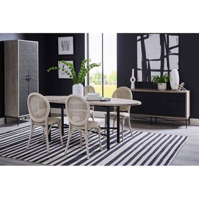 Dove Tansey Wood Dining Chair, Neutral