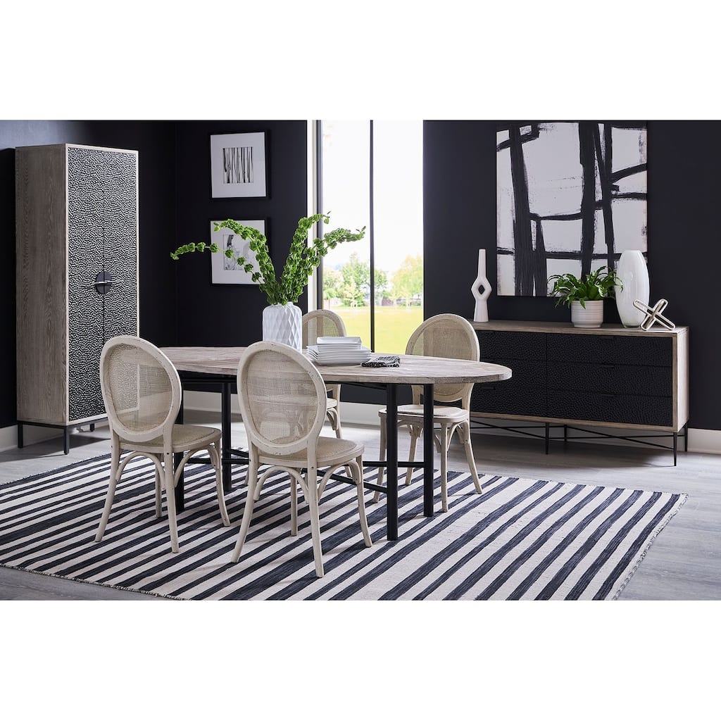 Dove Tansey Wood Dining Chair, Neutral