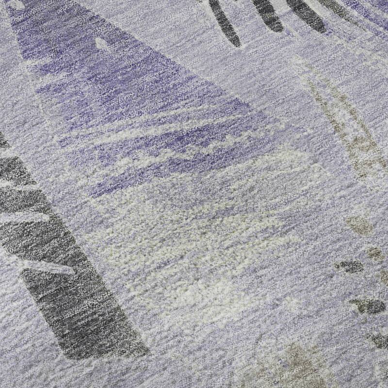 Premium Washable Super Soft Abstract Fragments Mayfield Rug