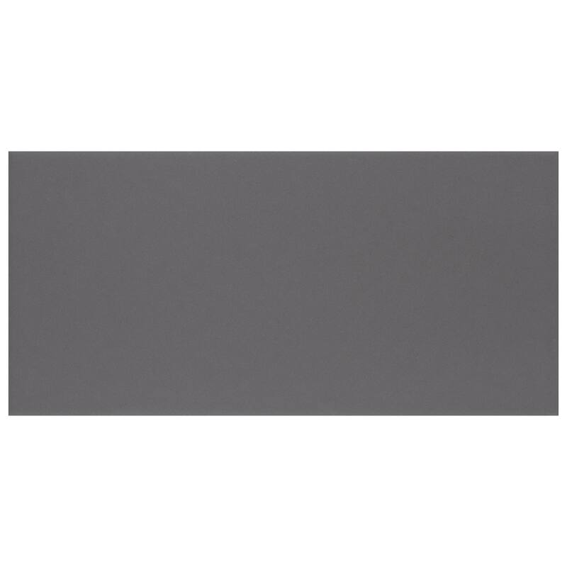 Merola Tile BioTech Piscina Brick Dark Grey Matte 4-3/4" x 9-5/8" Porcelain Floor and Wall Tile