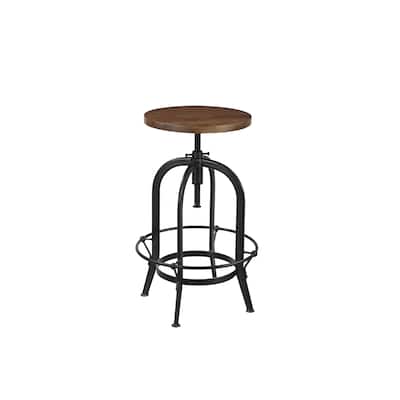 Laurel Adjustable Height Wood Stool