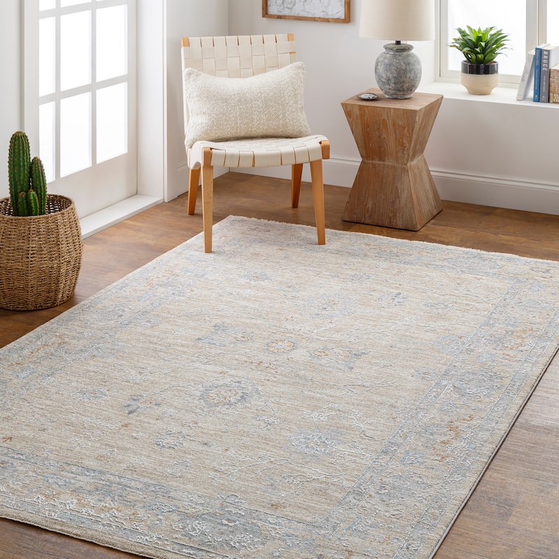 Artistic Weavers Ashar Vintage Oriental Area Rug - 8' 9" x 13' - Beige/Grey