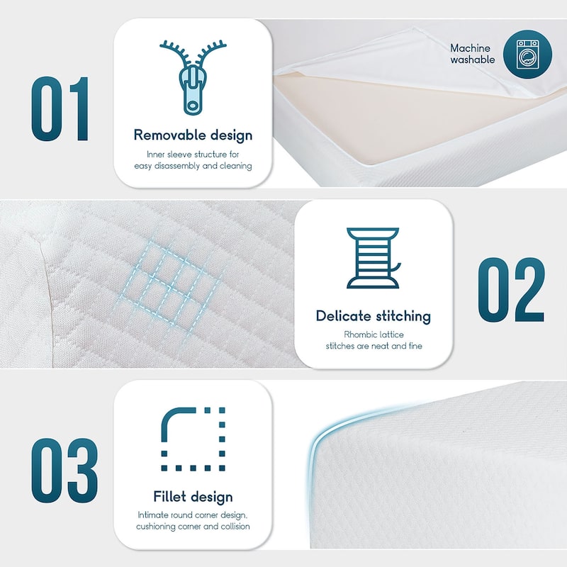 6 in. Gel-Infused Memory Foam Mattress