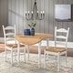 preview thumbnail 2 of 7, Simple Living Jessie 3-piece Ladder back Dining Set
