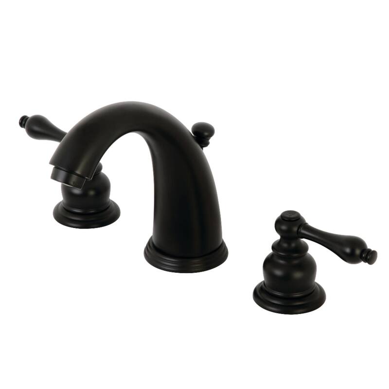 Kingston Brass Victorian 1.2 GPM Widespread Bathroom Faucet with - Matte Black
