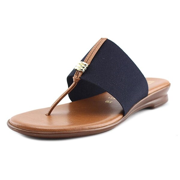 Italian Shoe Makers Sutton Women Open Toe Synthetic Blue Thong Sandal