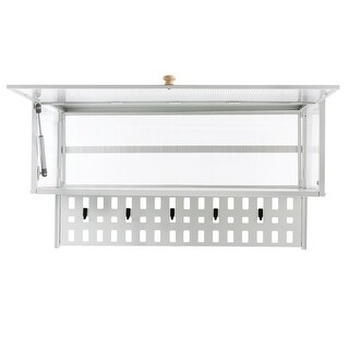 HOARBOEG Wall Mounted Toilet Paper Holder, Under Cabinet Tissue Storage ...