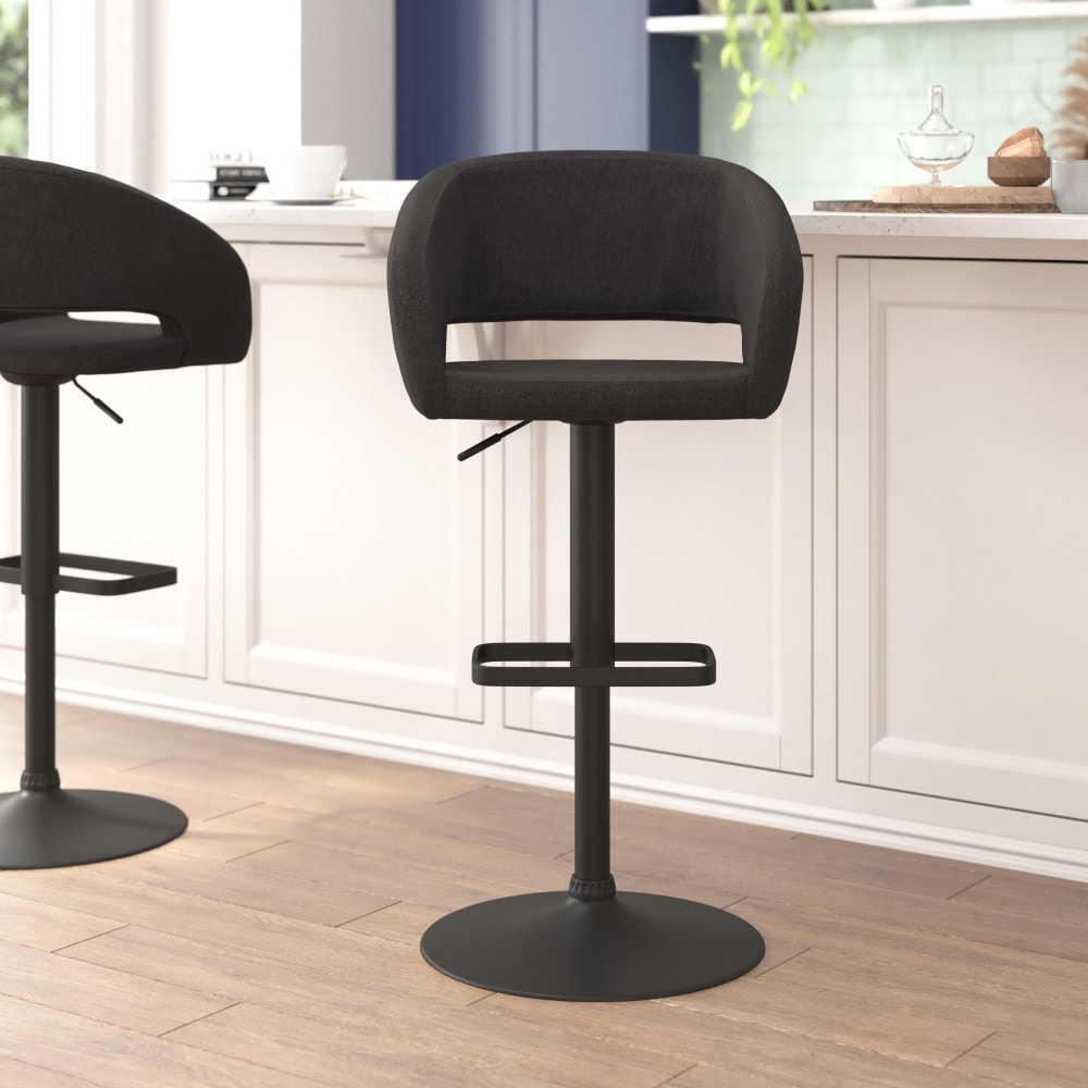 Black Pedestal Counter and Bar Stools Bed Bath Beyond