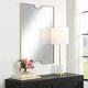 preview thumbnail 2 of 5, Uttermost Ticket Gold Vanity Mirror - 24.25"W x 36.13"H x 1.13"D