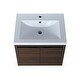 preview thumbnail 33 of 34, 24 inch Plywood Freestanding Bathroom Vanity Set with Integrated Resin Sink
