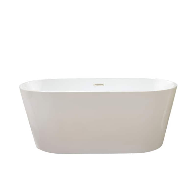 Vanity Art 67" Acrylic Freestanding Soaking Bathtub