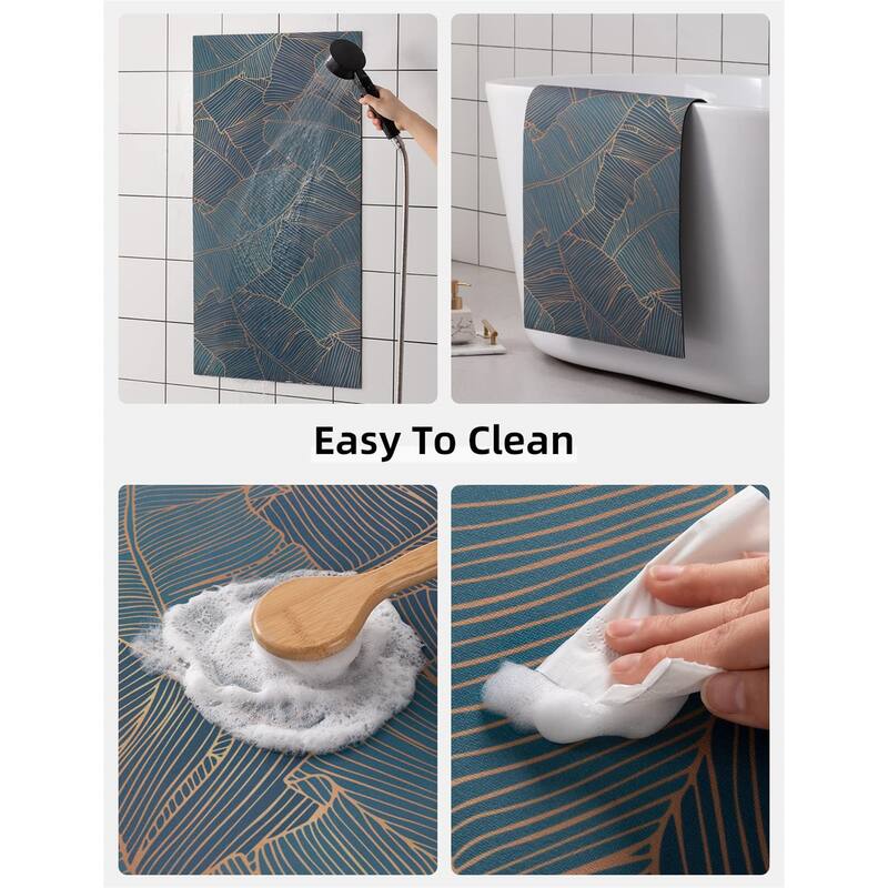 Bath Mat Rug-Thin Quick Dry