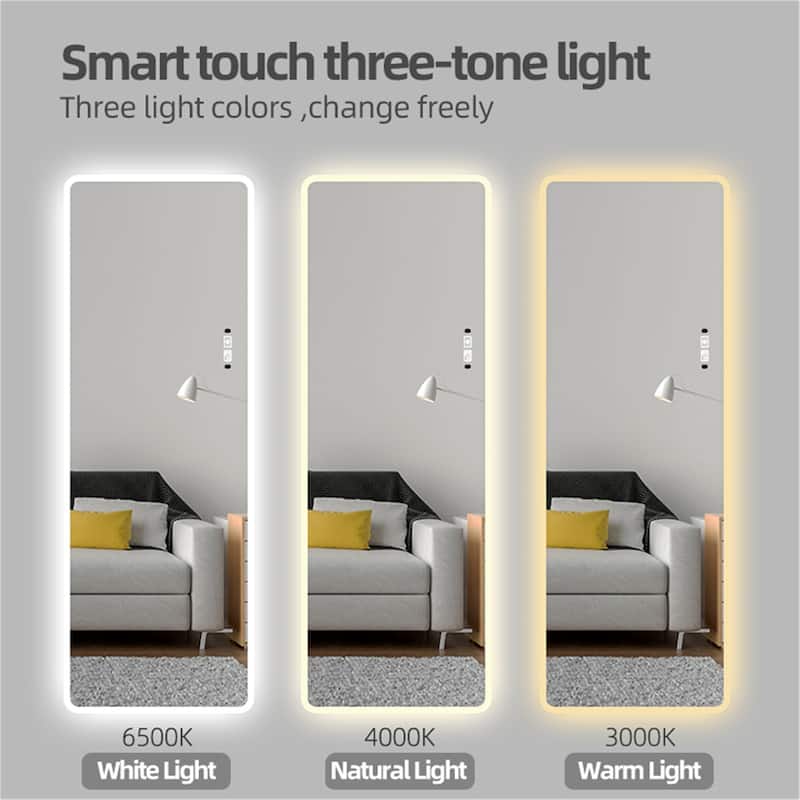 Free Standing Mirror In Living Room