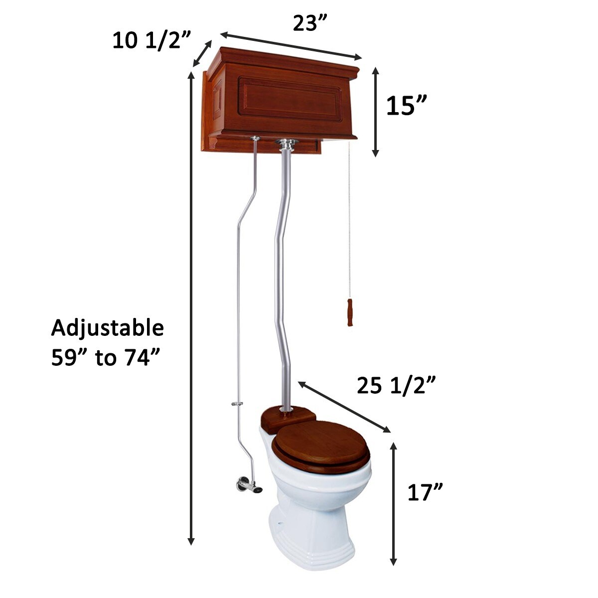 pull chain toilet