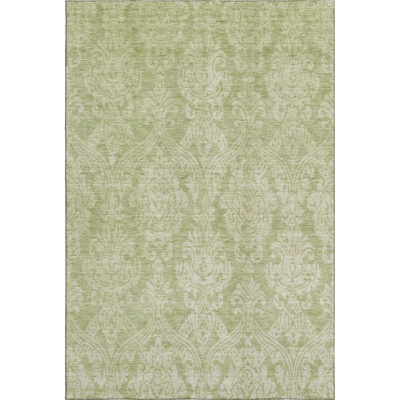 Premium Washable Super Soft Traditional Damask Mayfield Rug