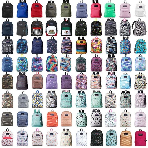 jansport multicolor backpack