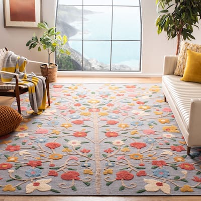 SAFAVIEH Hand-Knotted Kenya Liina Southwestern Tribal Wool Rug