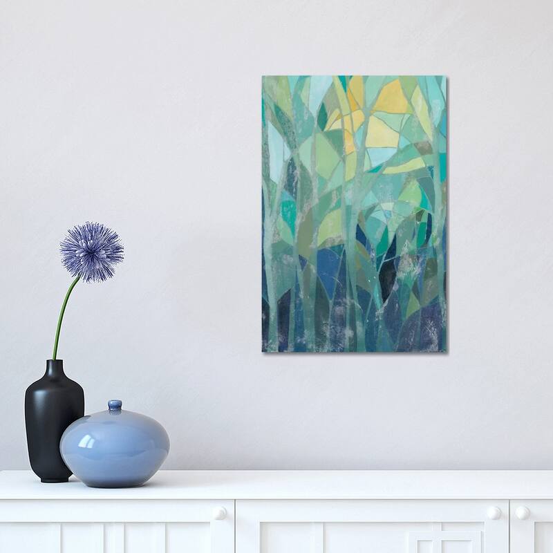 iCanvas "Stained Glass Forest I" by Grace Popp Canvas Print - 18x12x1.5