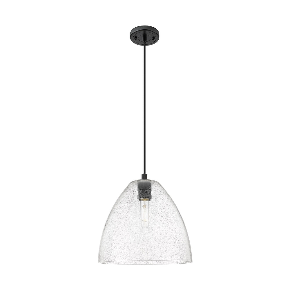 Innovations Lighting Downtown Urban - Crown Point - 1 Light 12" Bristol Cord Hung Pendant