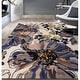 preview thumbnail 24 of 56, World Rug Gallery Modern Bright Flowers Non-Slip Area Rug Multi