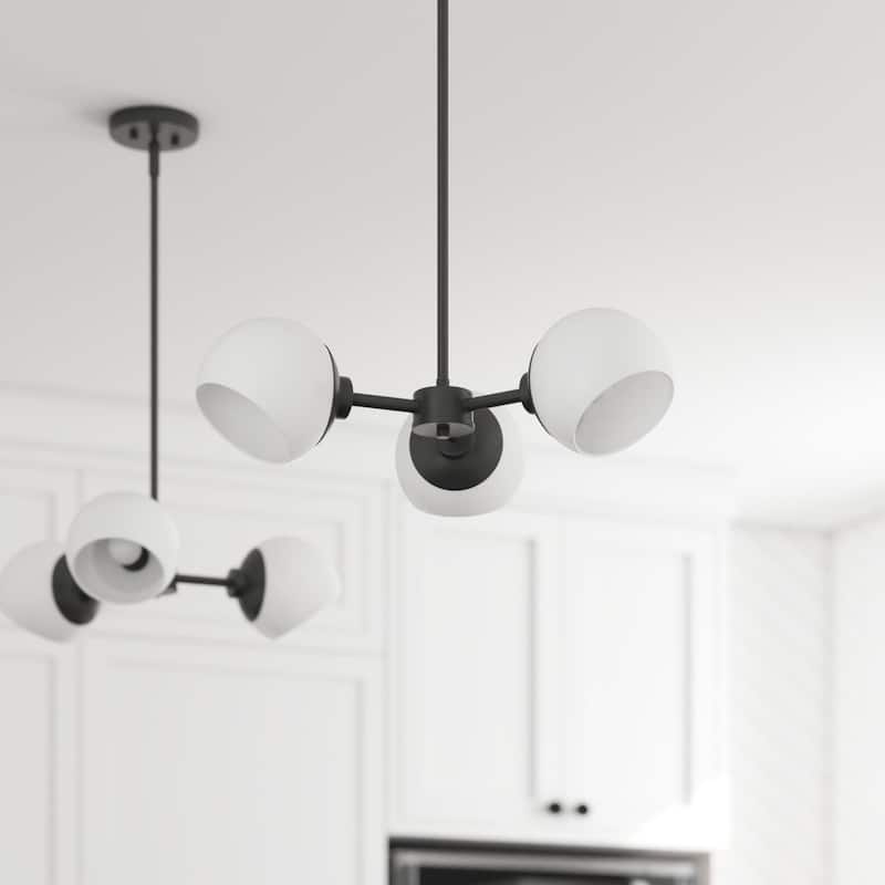 Prominence Home Stoll Chandelier with Opal Glass