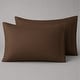 preview thumbnail 48 of 79, Superior Egyptian Cotton 650 Thread Count Pillowcase Set of 2 – Soft Sateen Pillowcases, Solid Colors