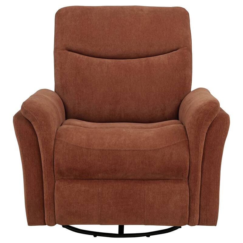 Adler Upholstered Power Swivel Glider Recliner