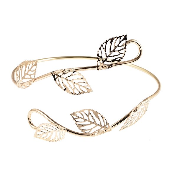 Women Devil Ivy Plant Inspired Armlet Iron Gift Cuff Jewelry 9-10 In - 9-10 Inches. Opens flyout.